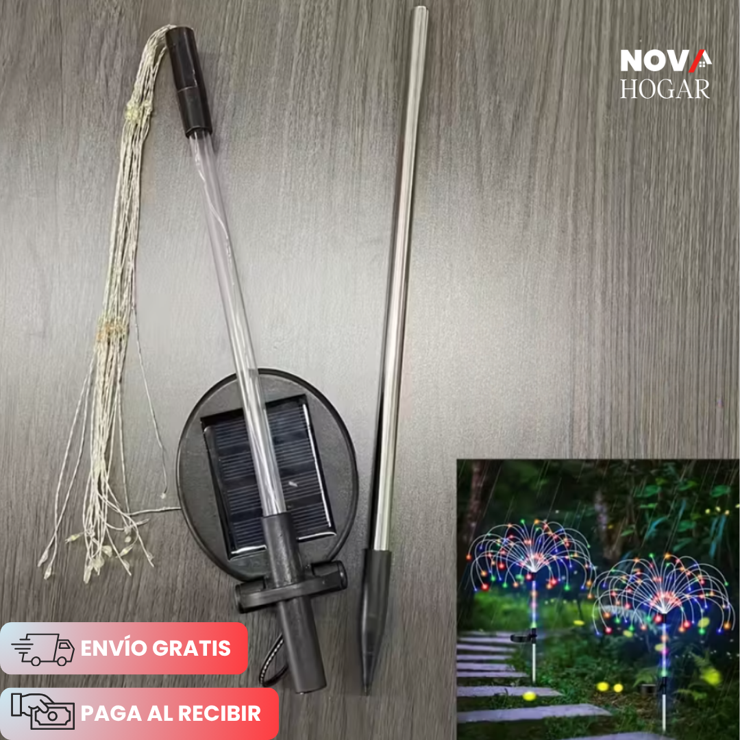 2x1 StarBloom™ Luces Solares de Fuegos Artificiales