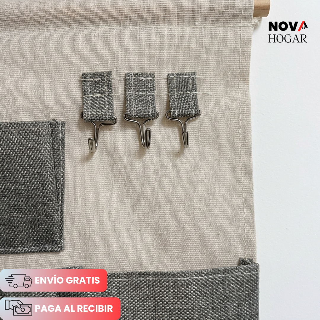 2x1 EcoHanger™ Organizador Colgante Ecológico Elegante