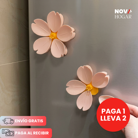 2x1 SakuraClip™ Clip Magnético Floral para Sellar Bolsas