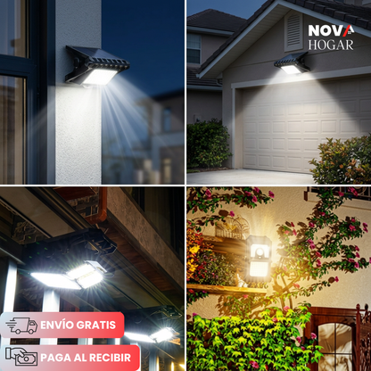 2X1 ClipBeam™ Potente Lámpara Solar de Clip con Sensor Movimiento