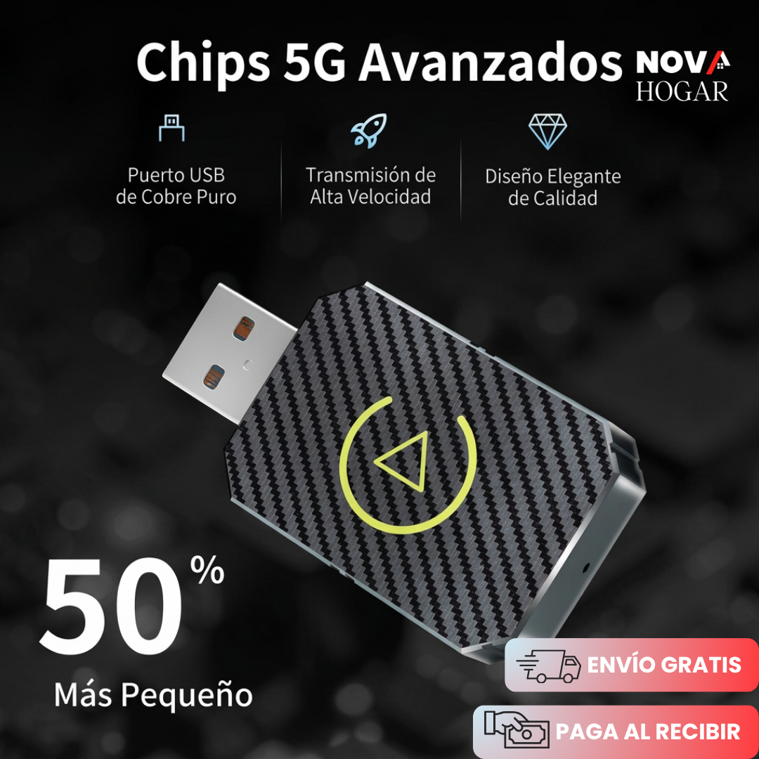 SmartLink™ Adaptador Inalámbrico para CarPlay