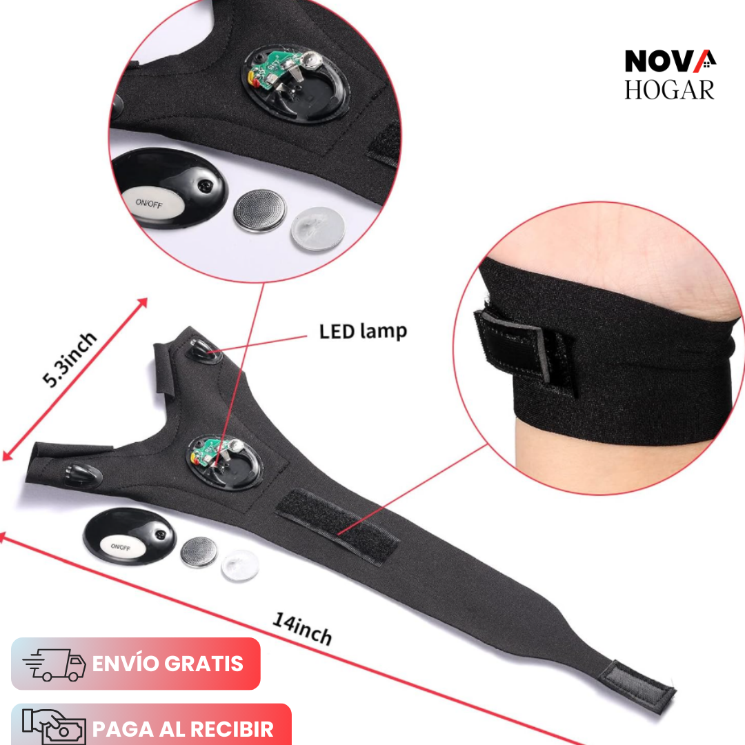2x1 LumiGlove™ Guantes con Doble Linterna LED