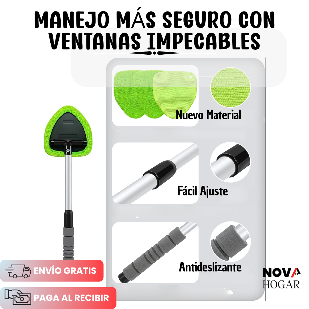 ClearDrive™ Limpia Parabrisas Extensible de Microfibra