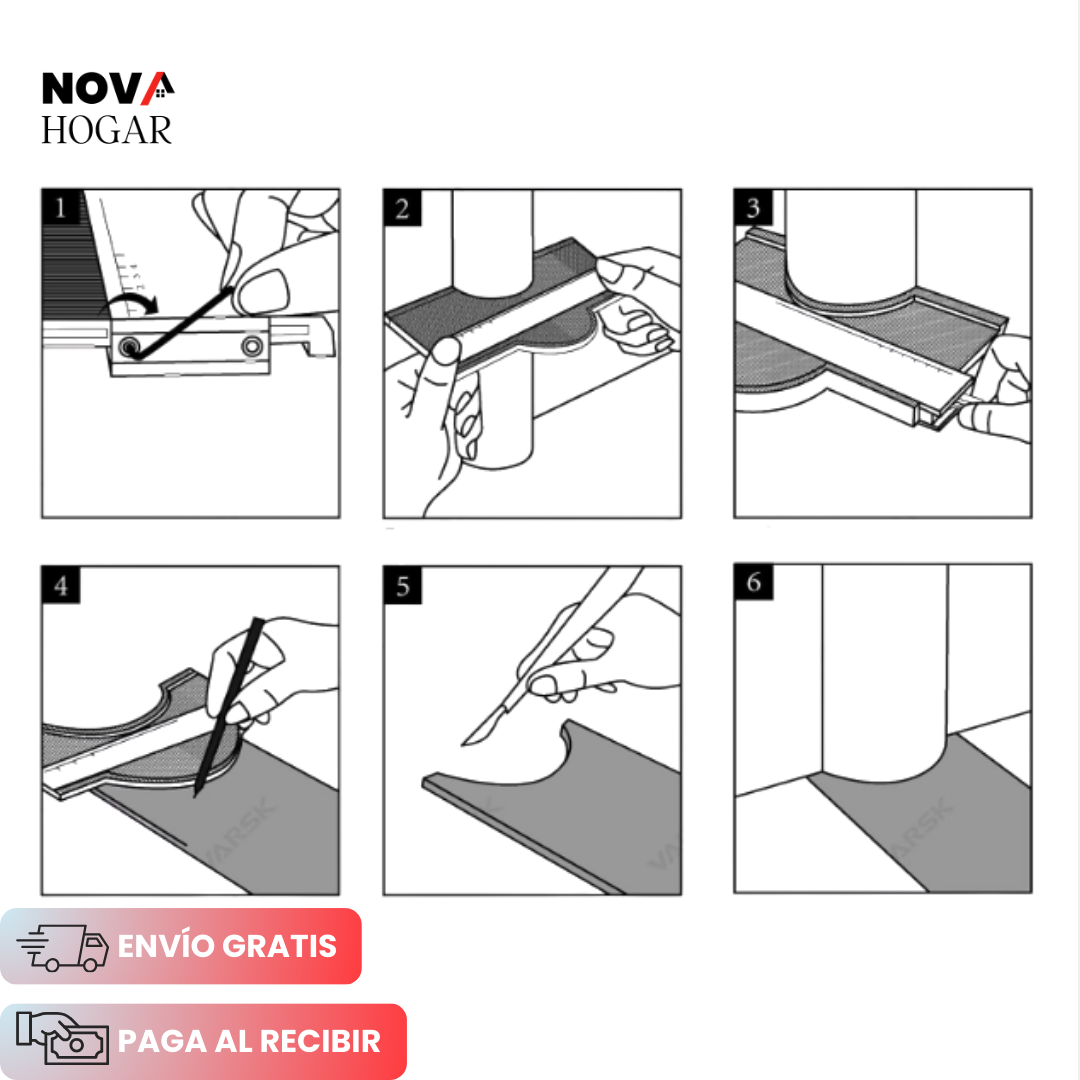 ProShape™ Medidor de Contornos Ajustable