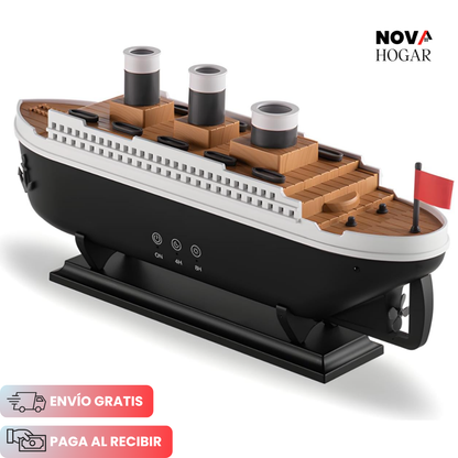 OceanBreeze™ Barco Humidificador con Luz LED