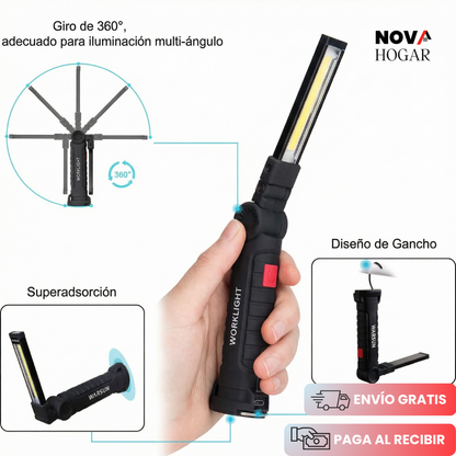 NovaTorch™ Linterna Magnética 360° Multiusos