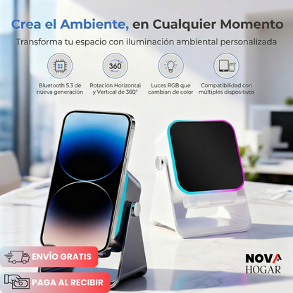 VibeStation™ Altavoz de Inducción Inalámbrico Bluetooth 5 en 1