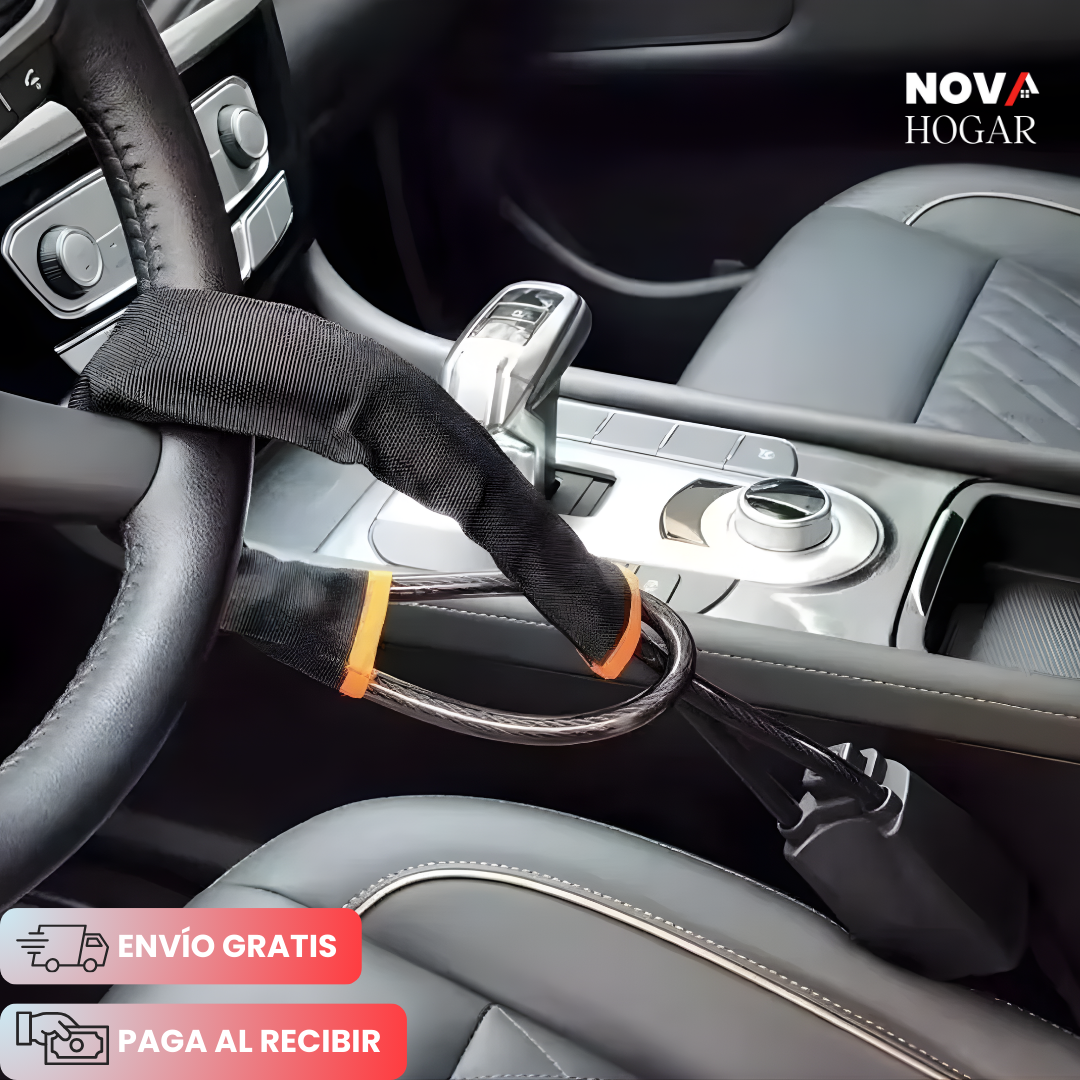 SafeSteer™ Candado De Seguridad Para Volante