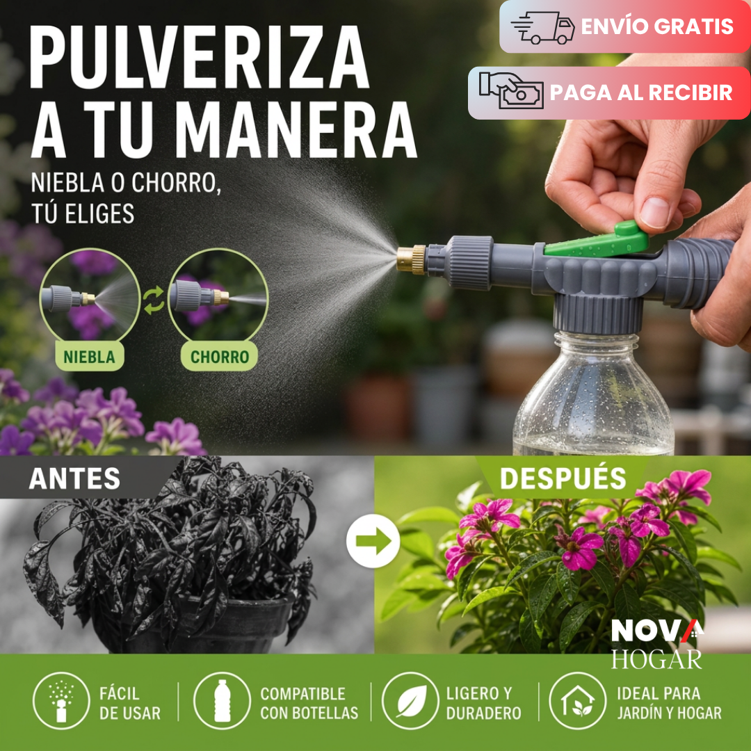 2x1 InstaJet™ Pulverizador Manual de Alta Presión
