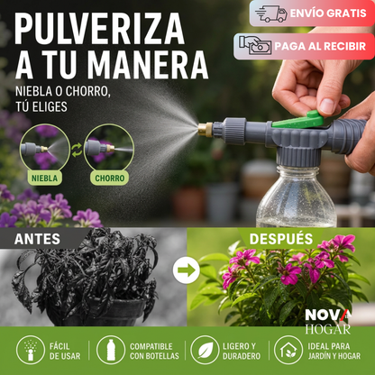 2x1 InstaJet™ Pulverizador Manual de Alta Presión