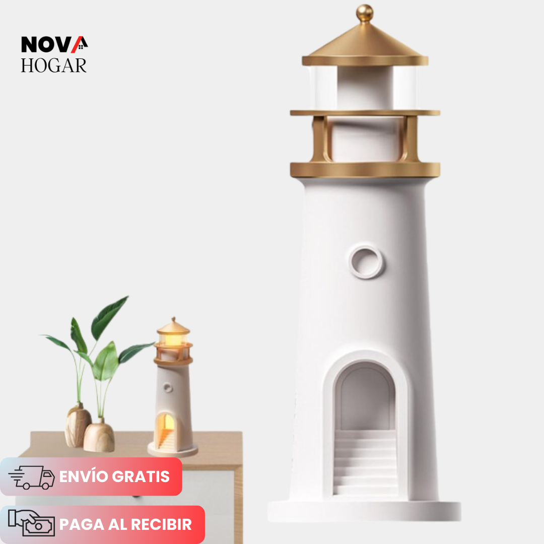 MoonBeacon™ Hermosa Lámpara Faro con Proyección de Luna
