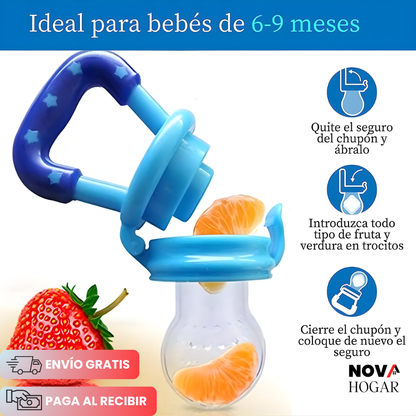 NutriNibble™ Chupete Alimentador de Frutas para Bebés