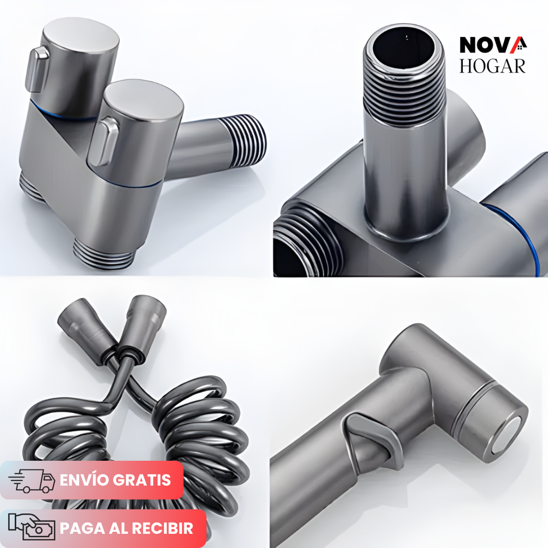 SafeWash™ Sistema Versátil de Ducha tipo Bidet