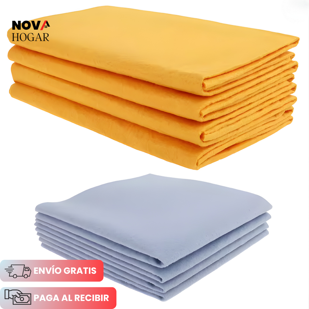 UltraSorb™ Set x8 Paños Gamuzados Milagrosos Ultra Absorbentes