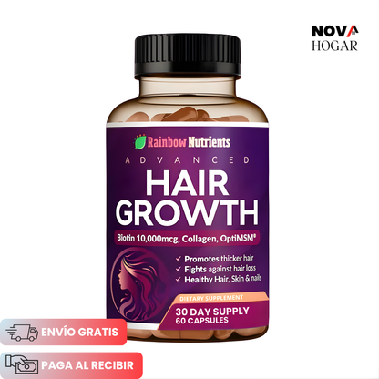HairGrowth™ Vitaminas Para Crecimiento Capilar