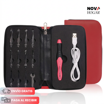 GlowStitch™ Kit Ganchillo con Luz Led Ergonómico