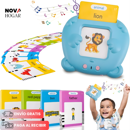 LearnBuddy™ Lector Didáctico de Tarjetas para Aprender inglés