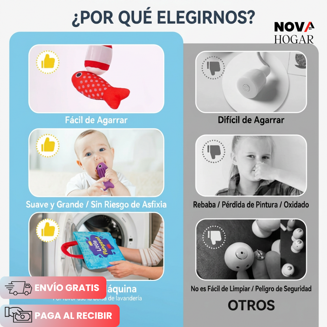 LittleFisher™ Juego Educativo de Pesca Montessori