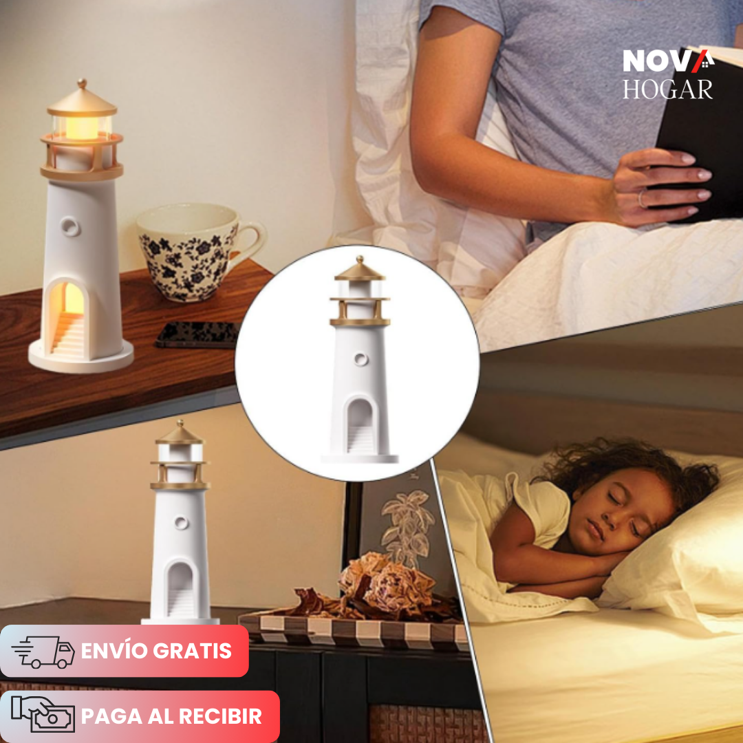 MoonBeacon™ Hermosa Lámpara Faro con Proyección de Luna