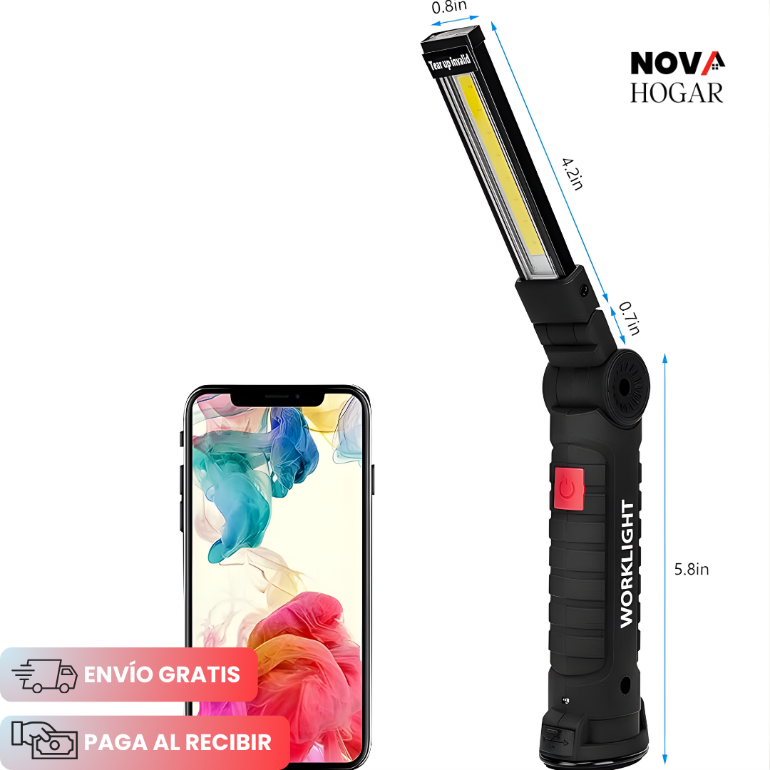 NovaTorch™ Linterna Magnética 360° Multiusos