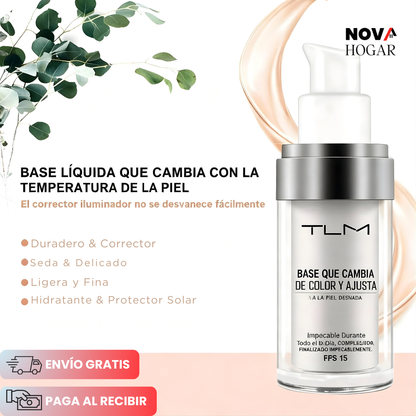 TLM ColorChange™ Base con Protector que se Adapta a tu Piel