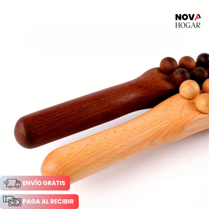 WoodSculpt™ Rodillo GuaSha Masajeador Corporal