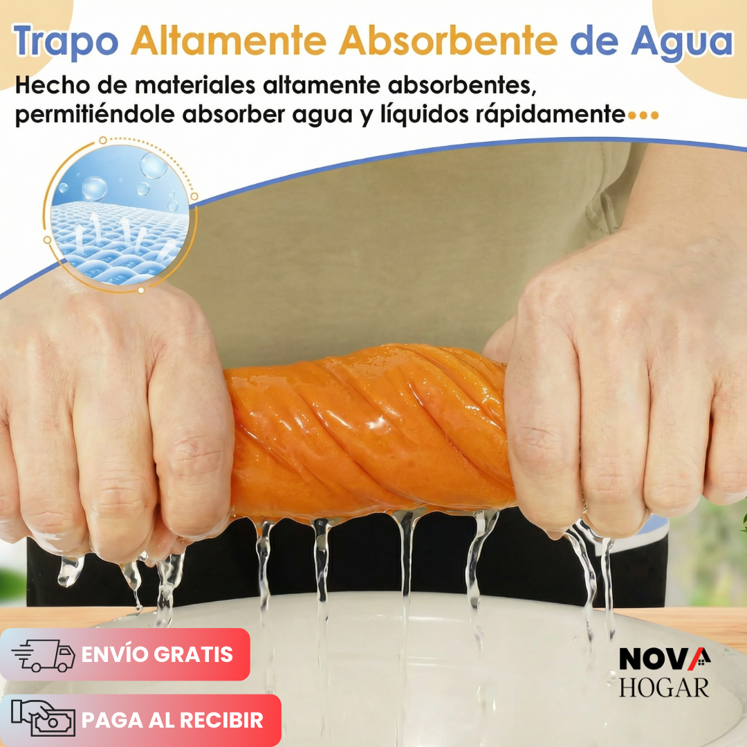 UltraSorb™ Set x8 Paños Gamuzados Milagrosos Ultra Absorbentes