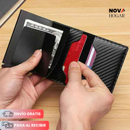 StealthCard™ Billetera Ultra-Delgada con Protección de Tarjetas RFID