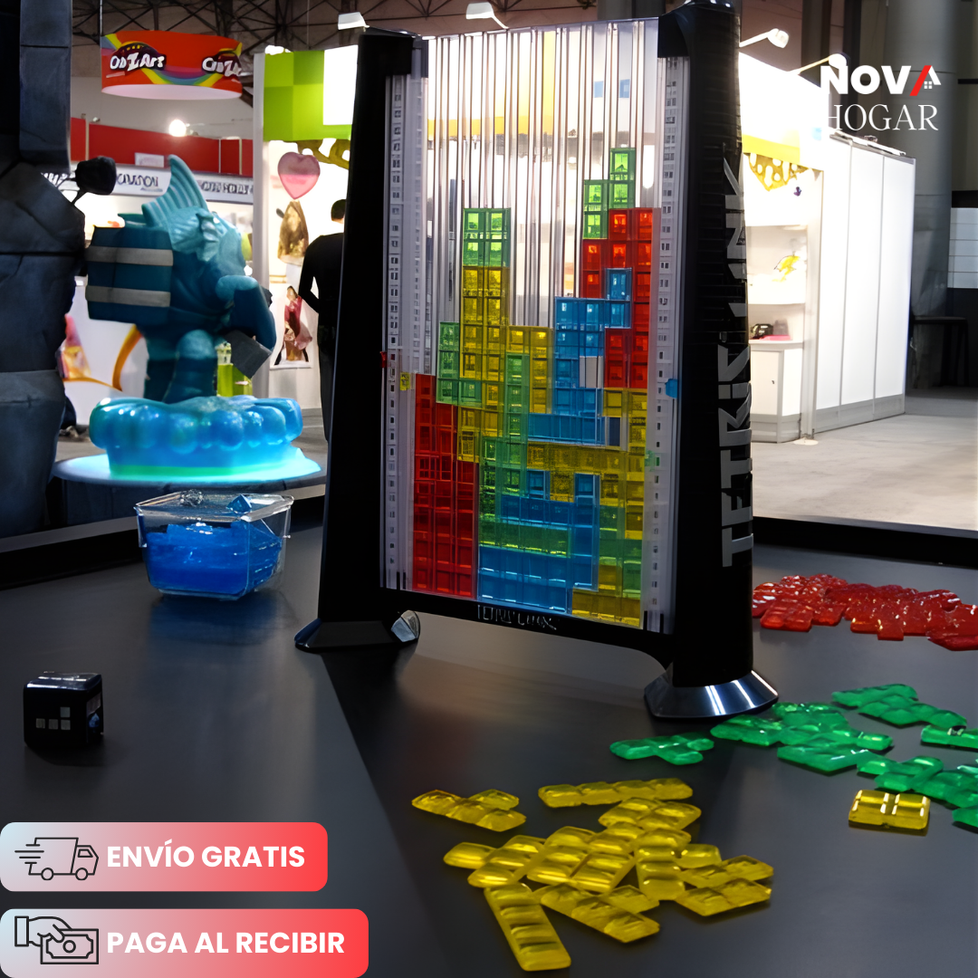 LogicStack™ Rompecabezas Interactivo 3D tipo Tetris