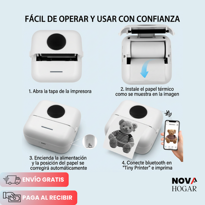 StudyPrint™ Impresora Portátil Para Apuntes Estudiantiles