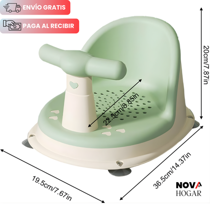 SafeSplash™ Asiento De Baño Seguro Bebé
