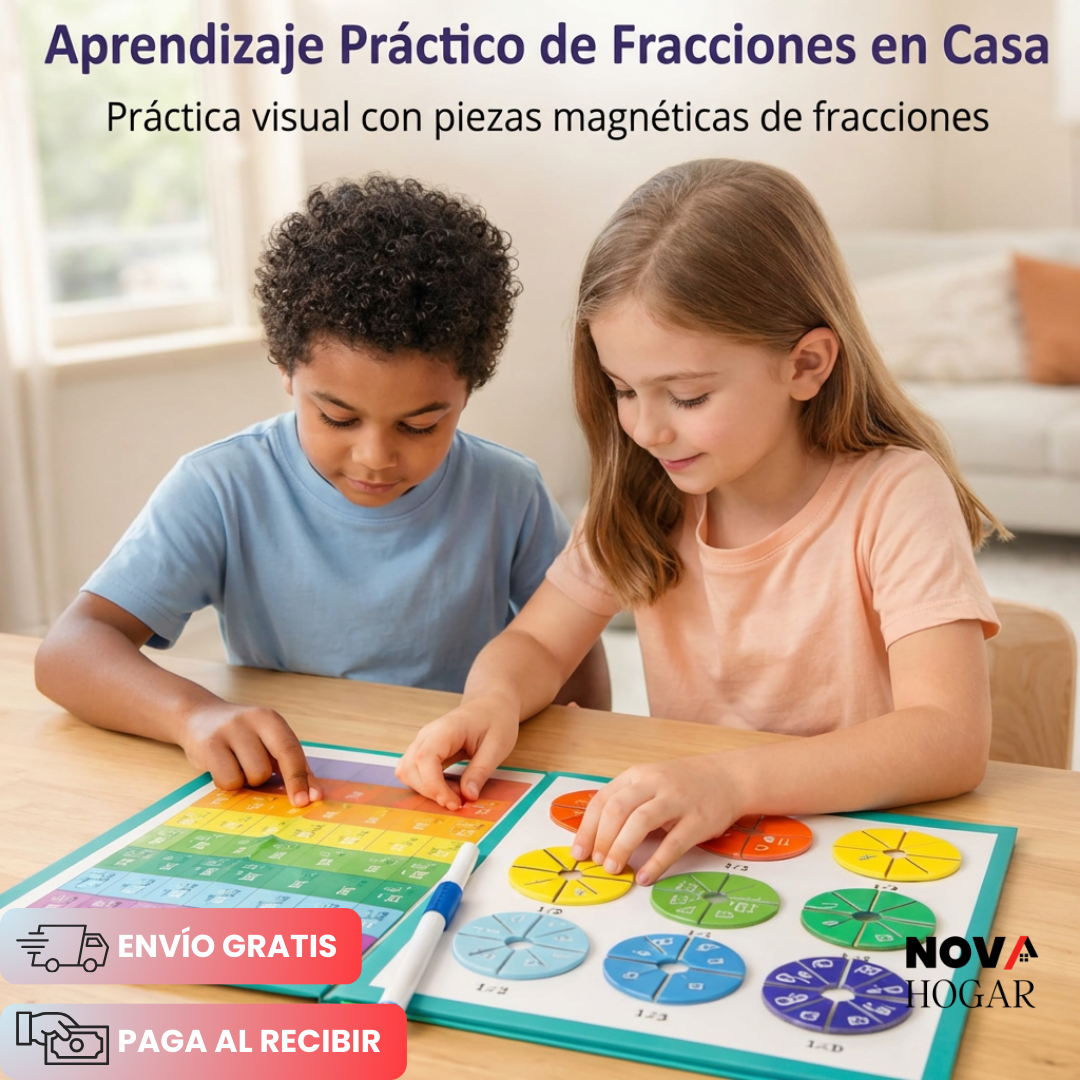 MathSlicer™ Libro Magnético de Matemáticas Didácticas
