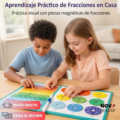 MathSlicer™ Libro Magnético de Matemáticas Didácticas