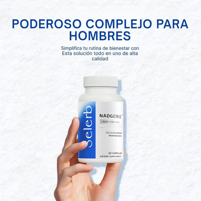 NADGenie™ 60 Capsulas Suplemento de Bienestar Masculino