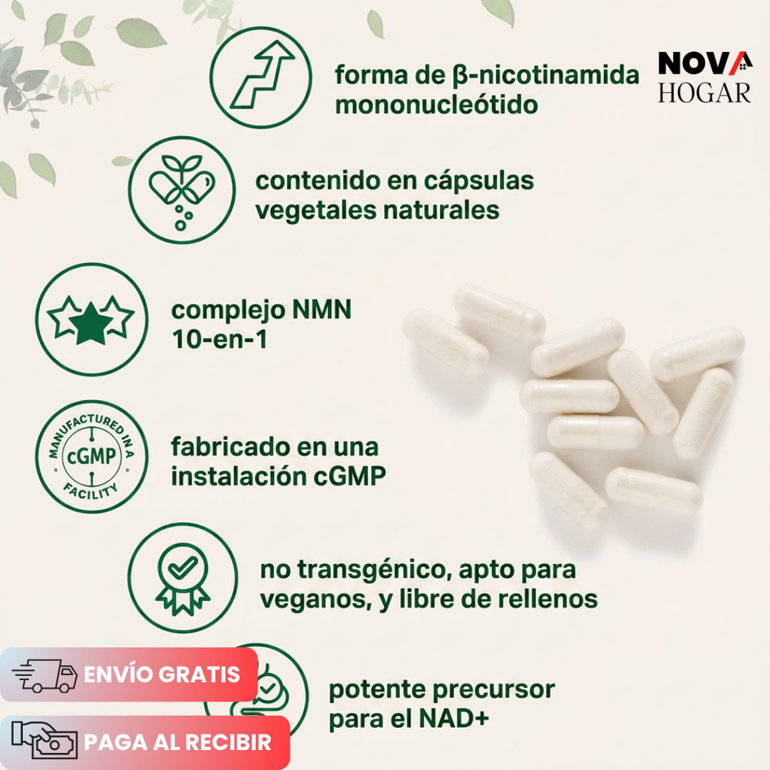 MicroNMN™ Complejo De Nicotinamida para Rejuvenecimiento Celular