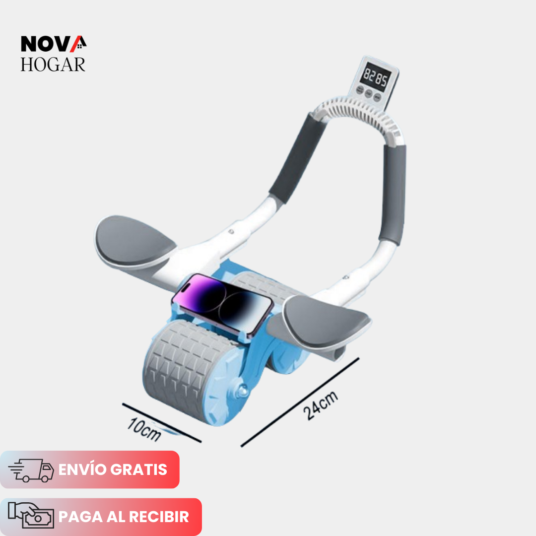 FlexiRoller™ Rodillo para Abdominales en Casa con Autorebote