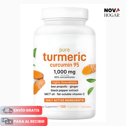 Turmeric™ Extracto de Cúrcuma Antiinflamatoria 120 Capsulas