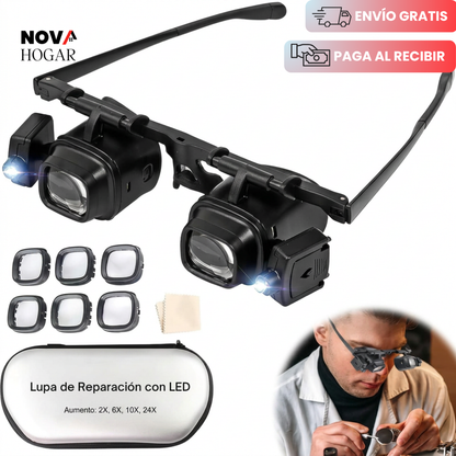 FocusPro™ Gafas Lupa Para Reparación Detallada