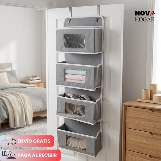 NeatBath™ Organizador Colgante para Puertas de 4 Niveles