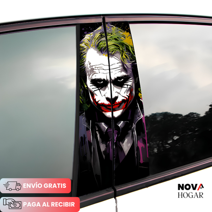 WrapPillar™ Set de Pegatinas Personalizados para el Pilar del Auto