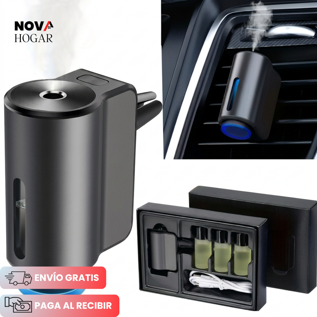 AuraDrive™ Difusor Aromático Para Vehículos