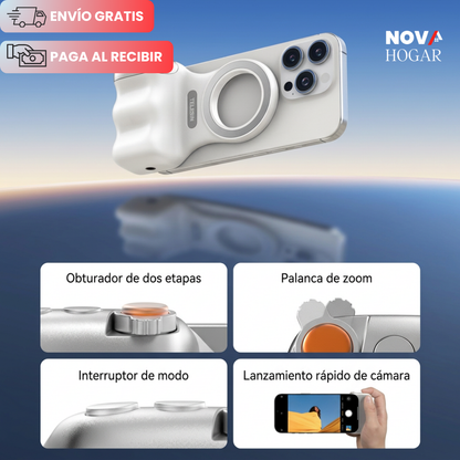 SnapGrip™ Empuñadura Magnética Telesin para Telefono