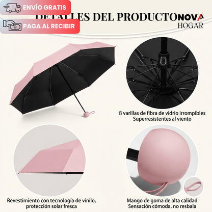 UrbanTiny™ Sombrilla Ultra Compacta para Todo Clima