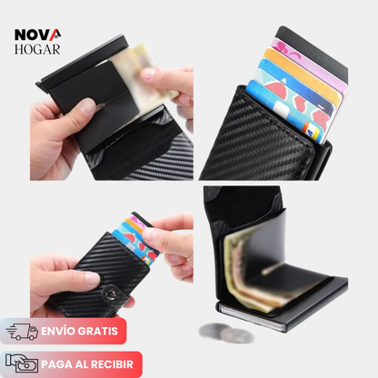 StealthCard™ Billetera Ultra-Delgada con Protección de Tarjetas RFID