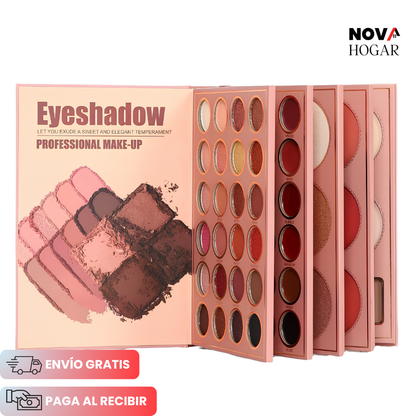 GlamourBook™ Paleta Multifuncional De Maquillaje Profesional