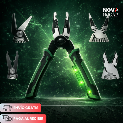 VoltGuard™ Alicate 6 En 1 Con Probador Integrado
