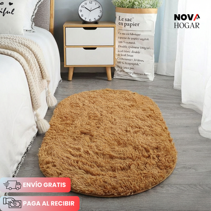 2x1 CloudOval™ Alfombra Esponjosa para Pie de Cama