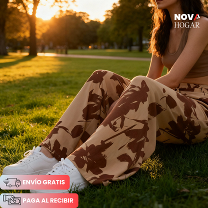 SoftFlow™ Pantalón Holgado Estilo Versátil