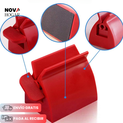 2x1 RollUpEase™ Exprimidor de Crema Dental Giratorio