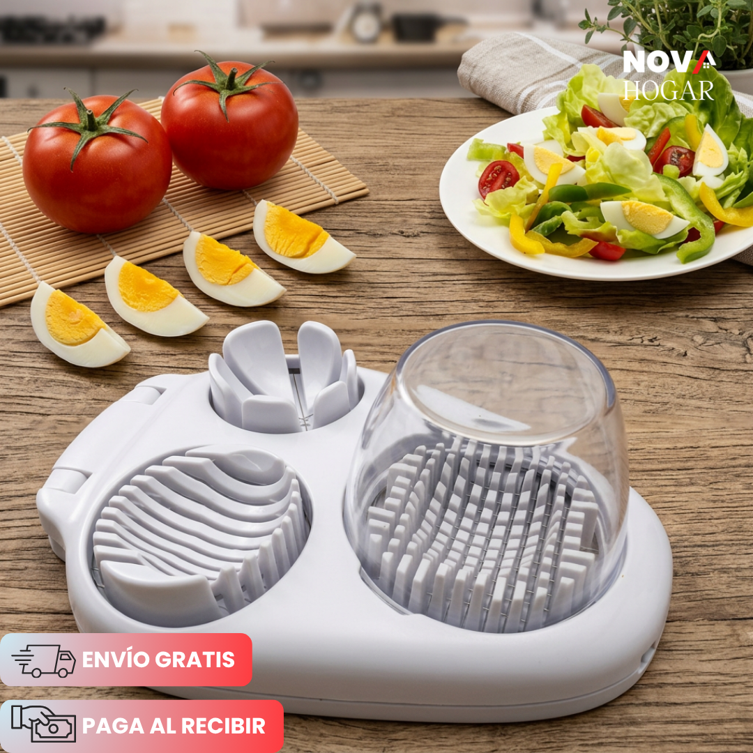 PerfectSlice™ Cortador Rápido para Huevos y Ensaladas